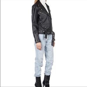 Danielle Guizio Faux Leather ‘Heartbreaker’ Jacket